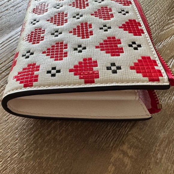 Kate Spade Pixel Heart Wallet - Picture 3 of 5